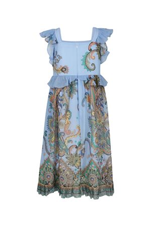 blue cotton dress ETRO KIDS | GW1B82M0065685MC